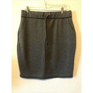 NWOT BENANCY Women's High Waist Stretch Gray Pencil Skirt w/ Pockets Sz XL